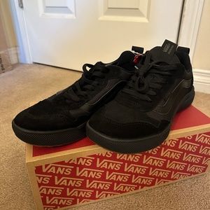 Vans Range Exp Shoe (Suede Canvas Black, Mens Size 8.5)
